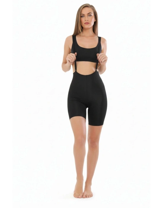 LAZER ASKILI PAÇALI KORSE KADIN AK4204