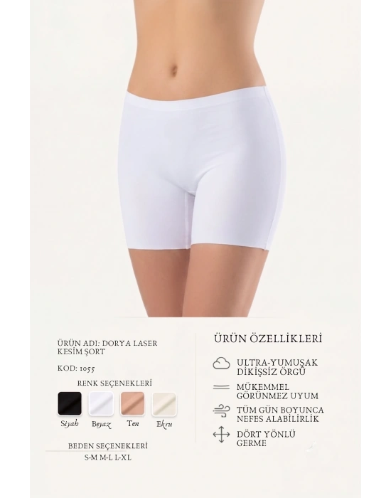 LAZER KESİM BOXER KADIN 1055
