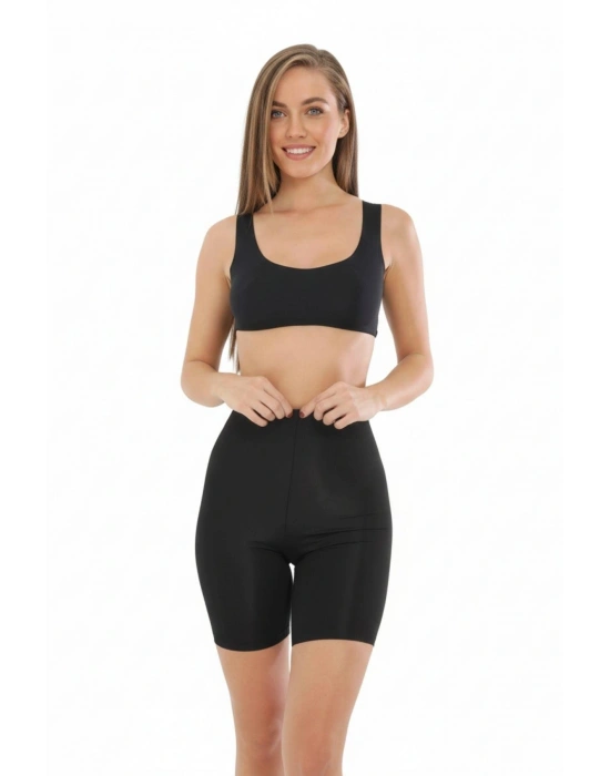 LAZER KESİM PAÇALI KORSE  KADIN AK4201