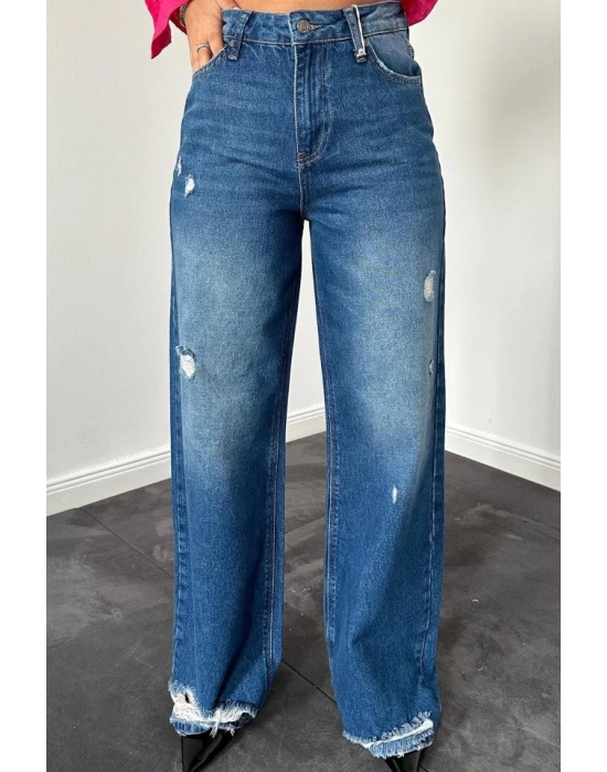 Mavi Palazzo Lazerli Jeans Pantolon