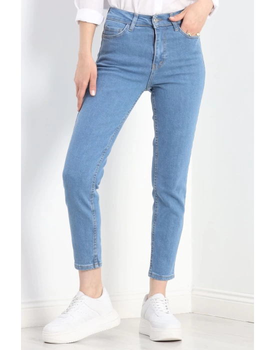 Mom Boyfriend Jeans Açıkmavi1 - 20432.1778.