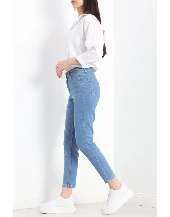 Mom Boyfriend Jeans Açıkmavi1 - 20432.1778.