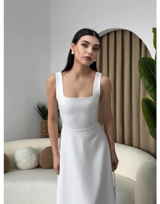 Neapolitan Askılı Elbise