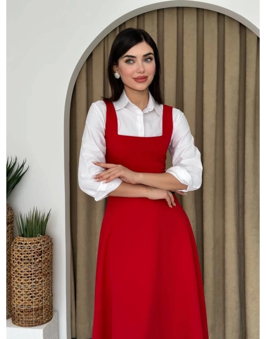 Neapolitan Askılı Elbise
