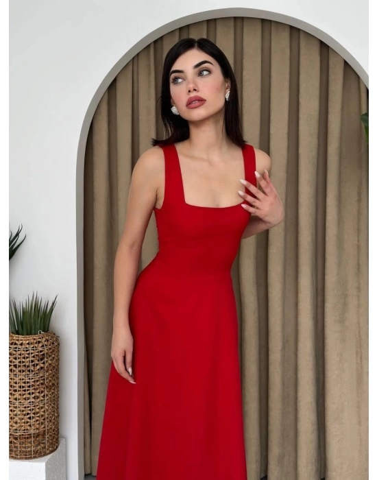 Neapolitan Askılı Elbise