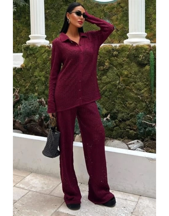 Odette Ajurlu Triko Pantolon Takım 9934