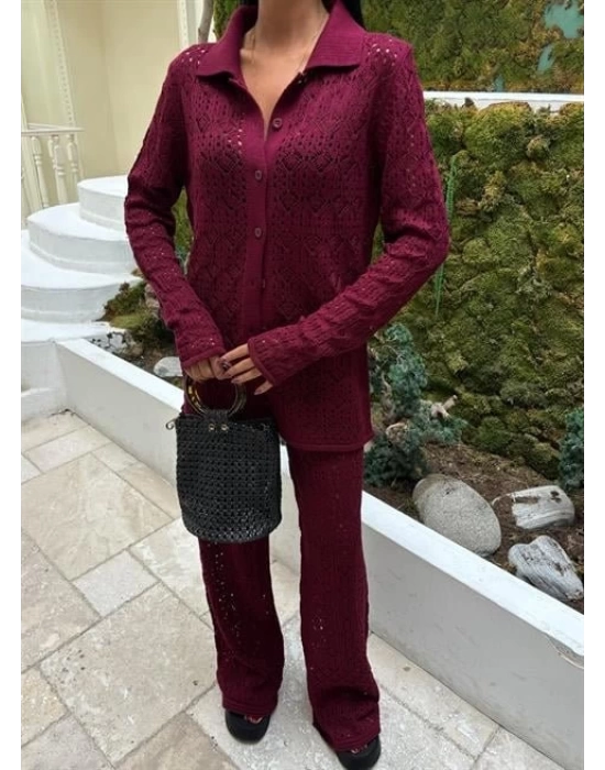 Odette Ajurlu Triko Pantolon Takım 9934