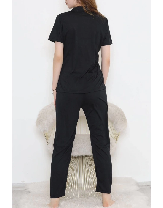 5370 ELBİSE-PEMBE GÜL DESEN