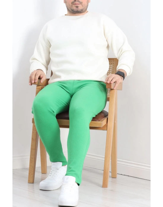 Örme Kumaş Pantolon Açıkyeşil - 30008.1874.