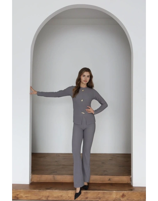 Ottoman alt üst takım gri pt510442