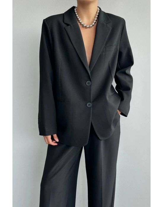 Oversize Ceket - Siyah
