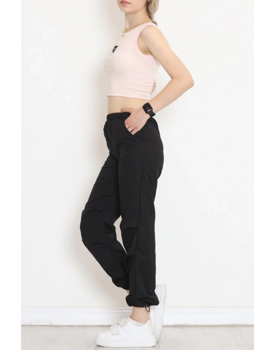 Kadın Kısa Kollu Dantel Yakalı Kısa Viskon Elbise