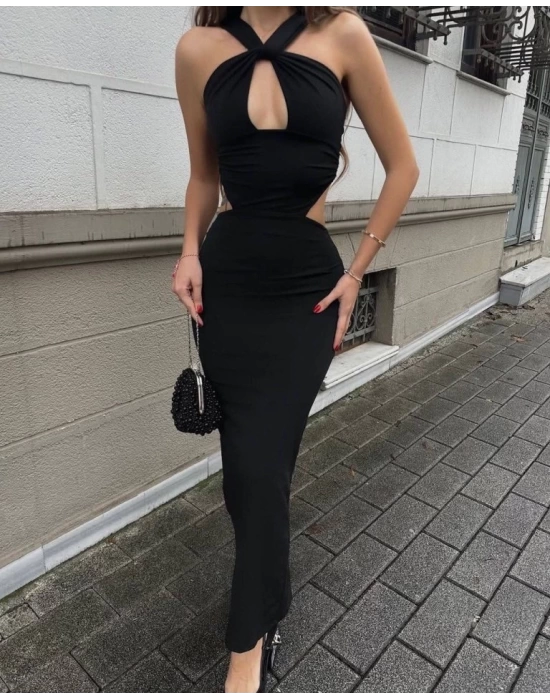 Pencere Detaylı Elbise