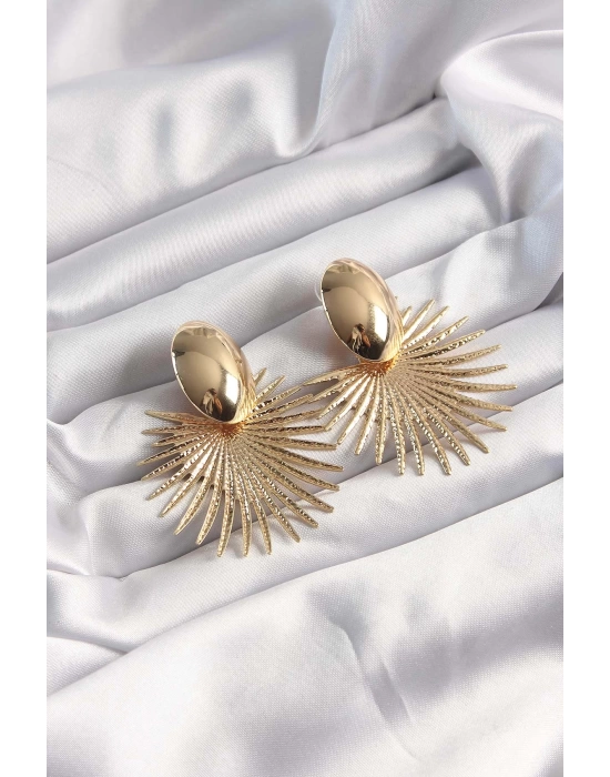 316L Çelik Gold Renk Zincir Zirkon Taşlı Vintage Model Kadın Kolye