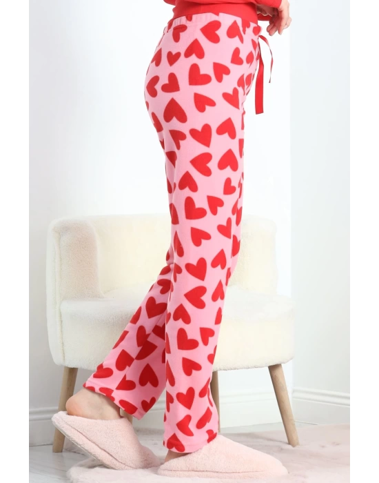 Polar Kumaş Pijama Altı Pembe - 20789.1287.