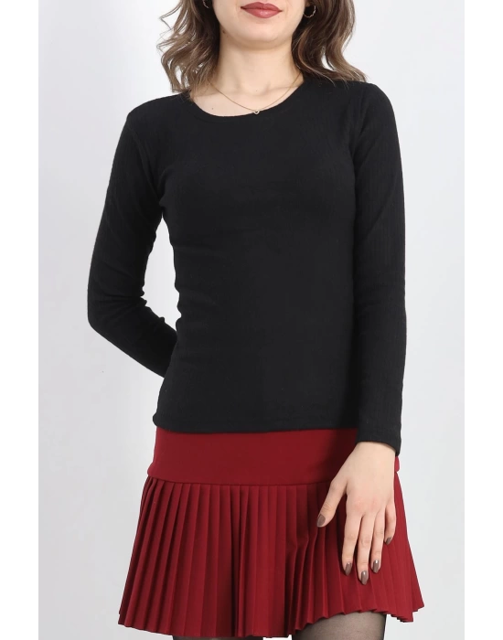 Raporlu Bisiklet Yaka Body Siyah - 50042.1567.