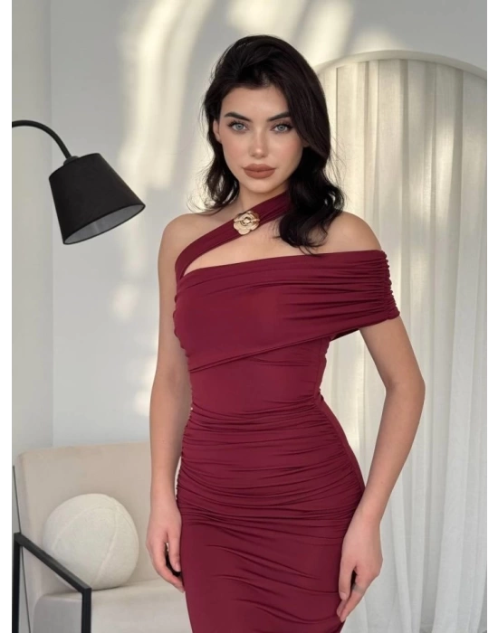 Reta Çapraz Omuz Elbise