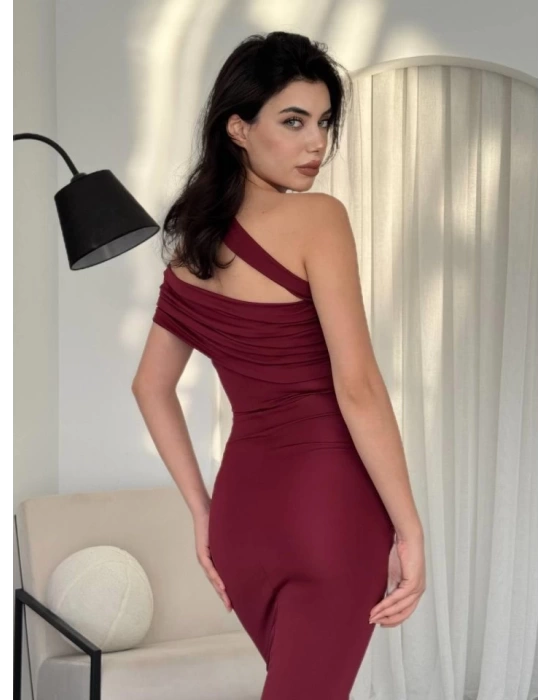Reta Çapraz Omuz Elbise
