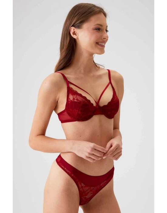 ROBİNETTA BALENLİ DESTEKSİZ BRALET SÜTYEN KADIN TAK