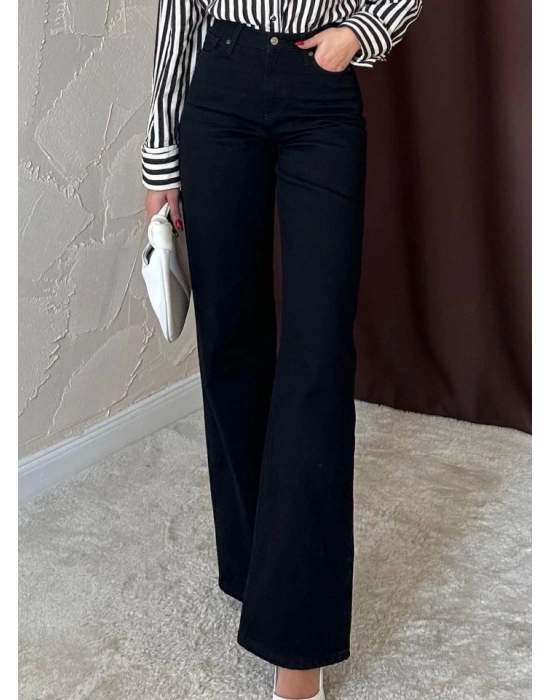 Siyah Comfy Jeans Pantolon