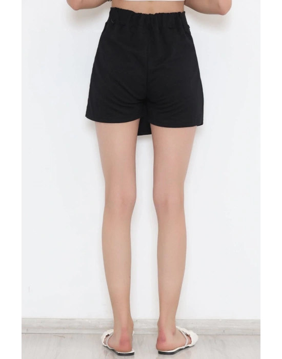 Kadın Kısa Kollu V Yakalı önden Düğmeli Viskon Iki Iplik Elbise