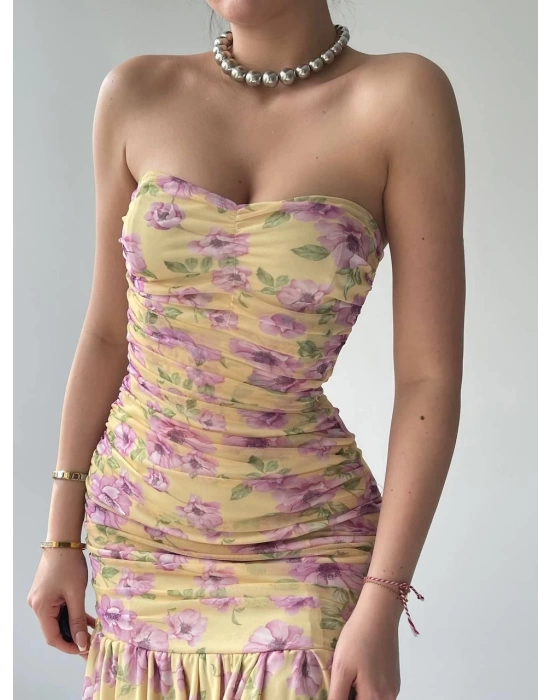 Talia Straplez Elbise