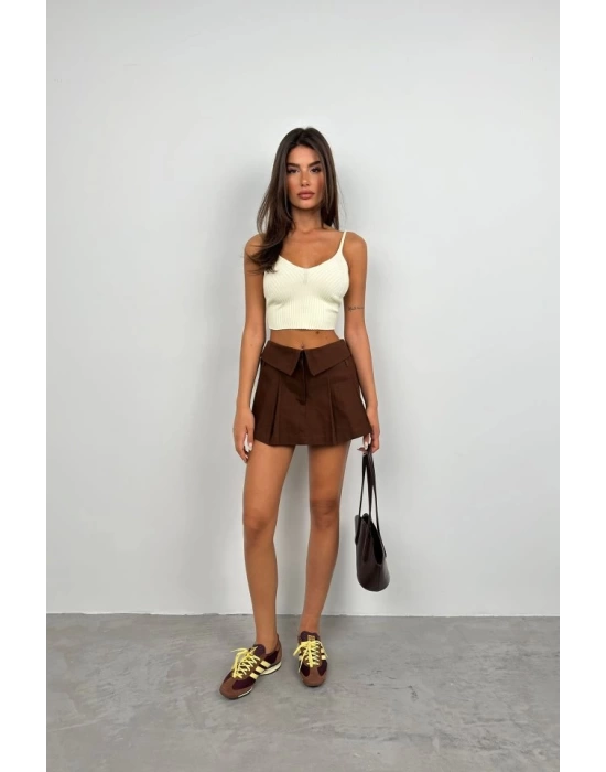 V Yaka Crop Bluz