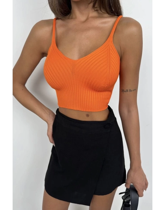 V Yaka Crop Bluz
