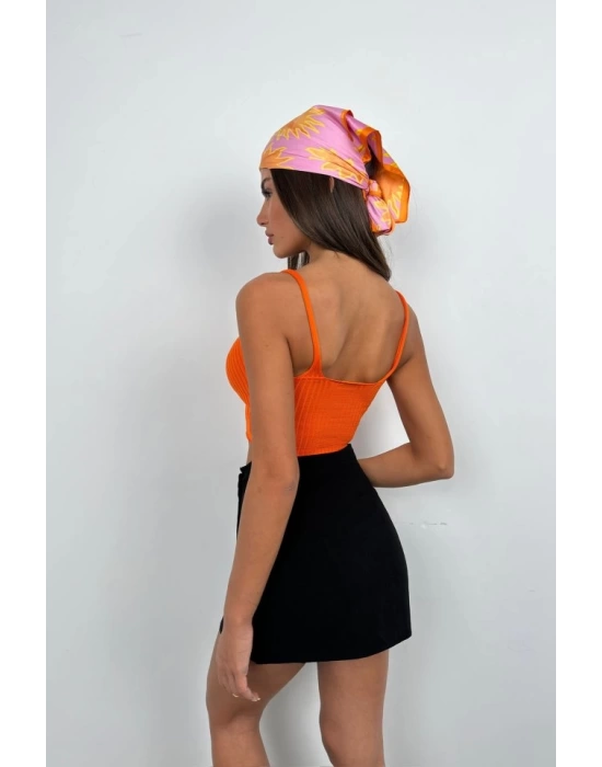 V Yaka Crop Bluz