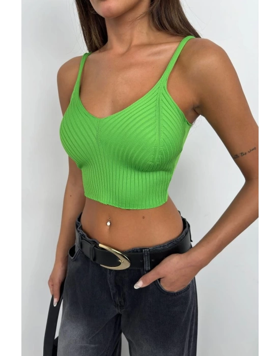 V Yaka Crop Bluz