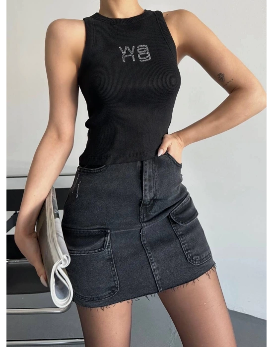 Vang taşlı atlet 084
