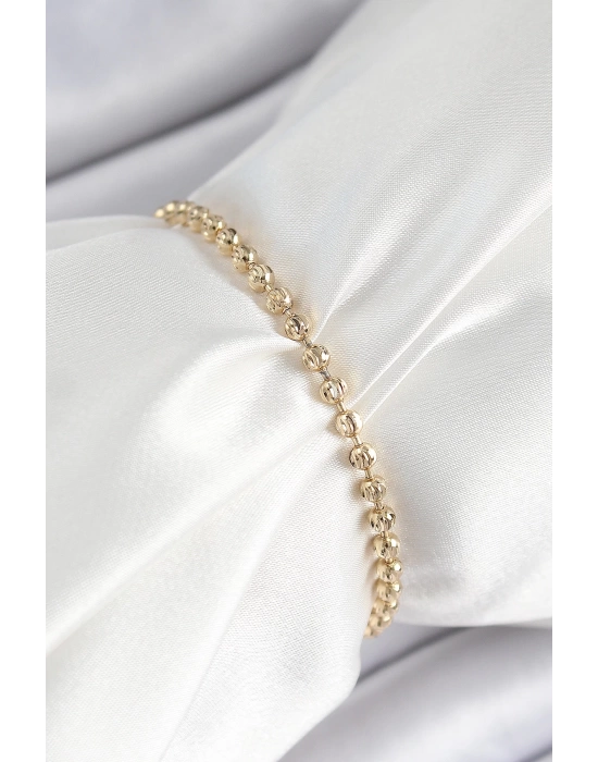 Xuping Pirinç Dorika Model Gold Renk Kadın Bileklik