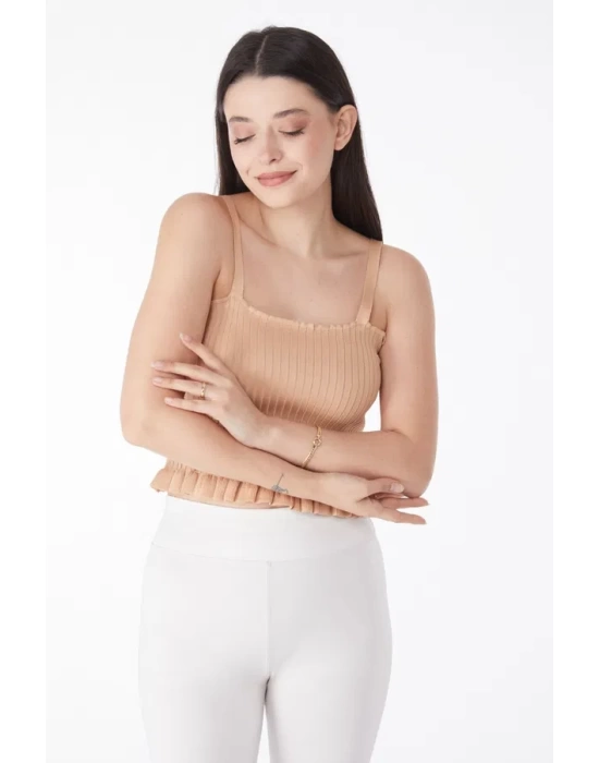 Yazlık triko crop