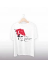 19 Mayıs 20/1 Baskılı T-shirt - Beyaz