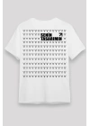 24/1 Düz Arka Sizin Tasarımınız Oversize T-shirt - Beyaz