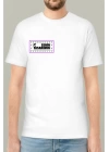 24/1 Düz Ön Arka Sizin Tasarımınız Oversize T-shirt - Beyaz