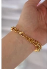 316L Çelik Gold Renk Bileklik