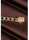 316L Çelik Vip Seri Gold Renk Gurmet Model Bileklik