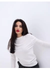 42281 TRİKO SALAŞ KAZAK-EKRU