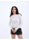 42281 TRİKO SALAŞ KAZAK-EKRU