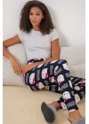 4323 Desenli Pijama Altı - A.Lacivert
