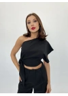 4643 BLUZ-SİYAH