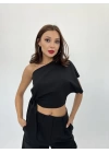 4643 BLUZ-SİYAH
