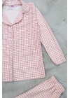 5-12 Yaş Çocuk Süet Pijama Takım Tozpembe - 30213.1048.