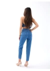 5682 KOT PANTOLON-KOYU MAVİ
