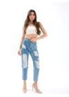 5847 KOT PANTOLON-MAVİ