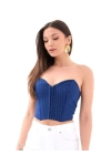 6324 CROP-LACİVERT