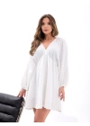 6327 ELBİSE-BEYAZ