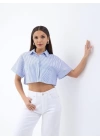 6882 BLUZ-WASHİNGTON ÇİZGİLİ