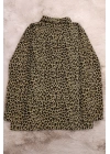 7-11 Yaş Düğmeli Çocuk Pijama Takımı Leopar - 19583.1913.